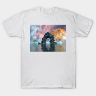 Blue Arch to Unknown Worlds T-Shirt